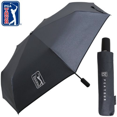 [PGA]3단7K완전자동 블랙메탈 우산