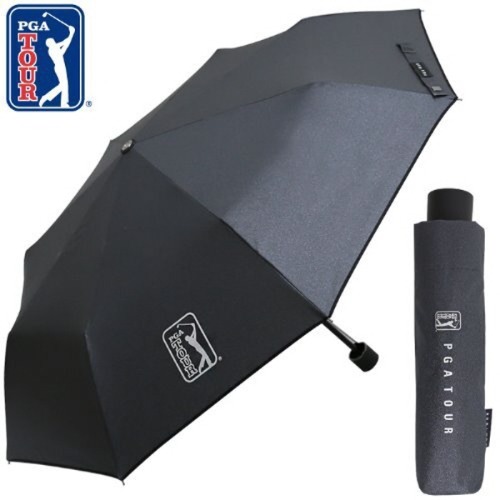 [PGA]3단수동 블랙메탈 우산